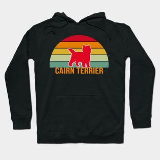 Cairn Terrier Vintage Silhouette Hoodie